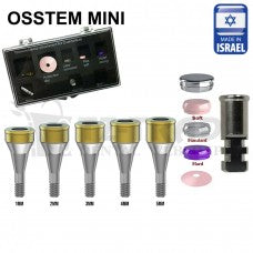 Flat Titanium Abutment Osstem Mini Compatible Set