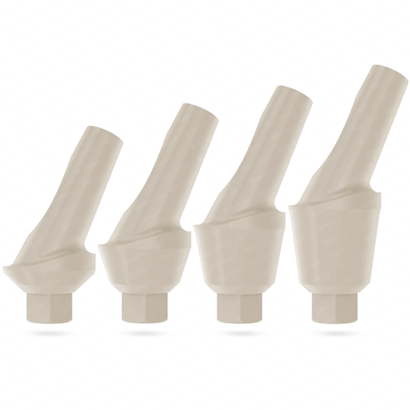 PEEK Anatomic Angled Abutment — 25°