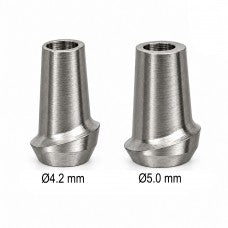 External Hex Straight Esthetic Abutment 1 mm