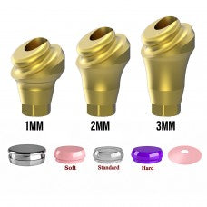 Flat Abutment Set Fits Osstem Regular