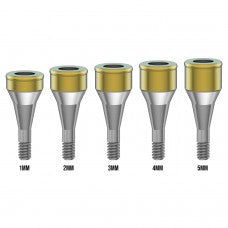 Flat Titanium Abutment Fits Osstem Mini