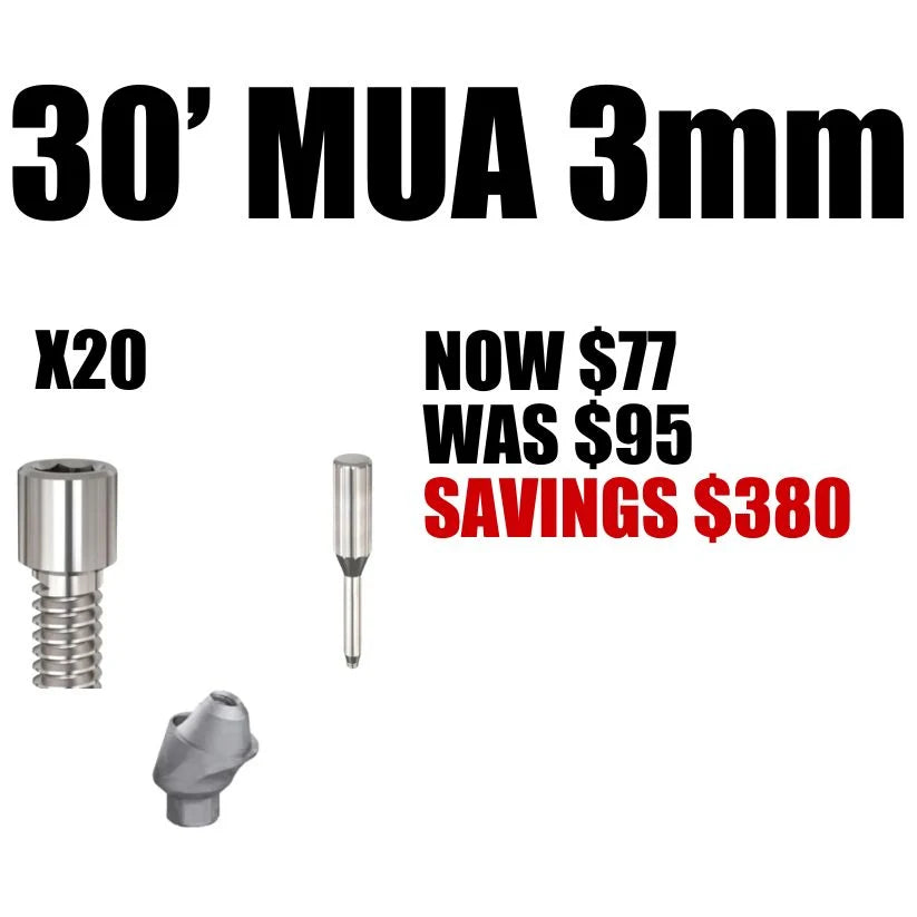 20 OFF 20 Bundle: 30’ MUA 3mm