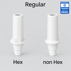 Plastic Castable Abutment Osstem Regular Compatible