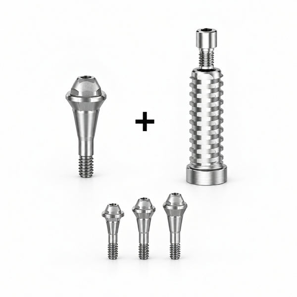 Straight Multi-Unit with Titanium Sleeve Osstem Mini
