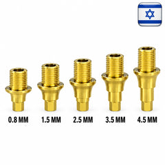Gold T-base Wide CAD/CAM Digital Neodent GM Fit