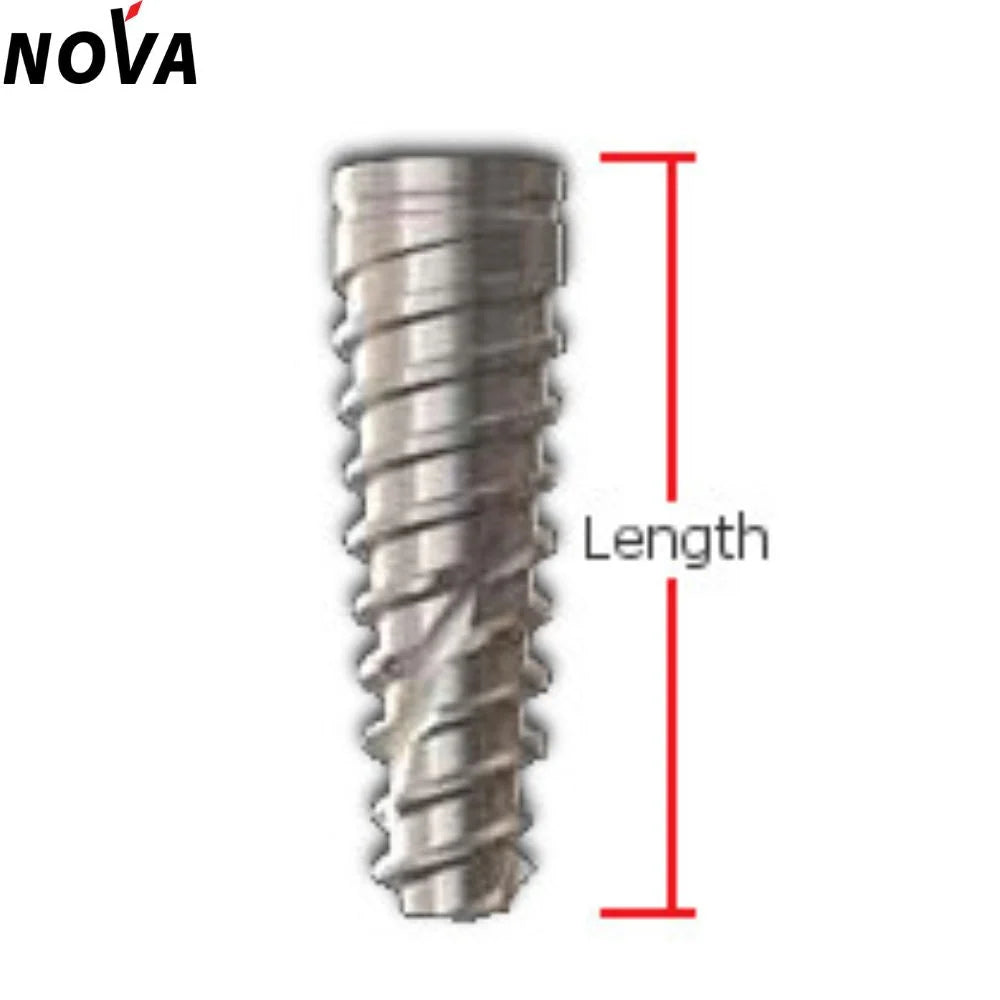 20 OFF 20 Bundles: Nova Internal Hex Implants $69 Per Implant
