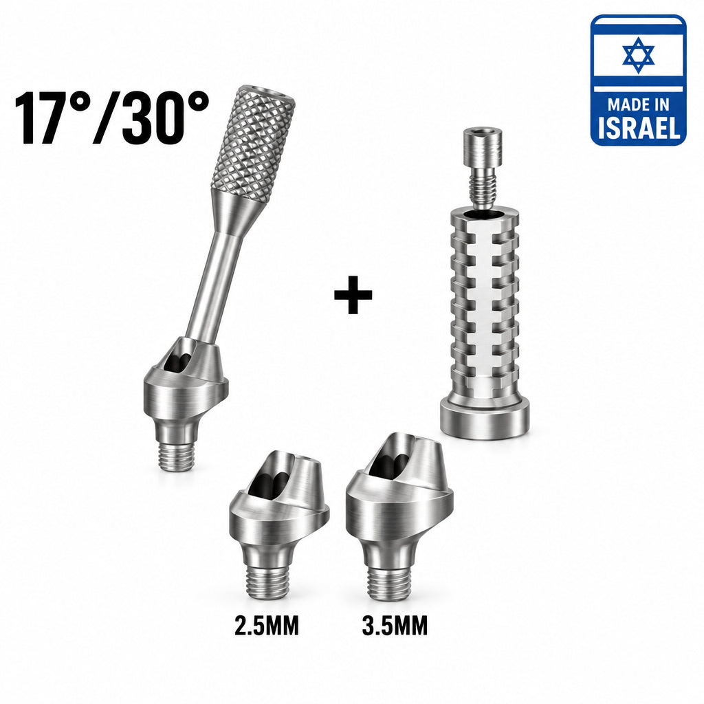 Angulated Multi-Unit Abutment with Titanium Sleeve Osstem Mini