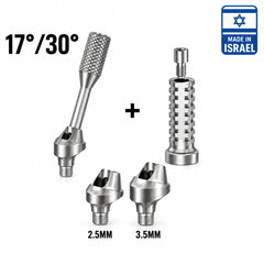 Angulated Multi-Unit Abutment with Titanium Sleeve Osstem Mini
