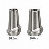 External Hex Straight Esthetic Abutment 1 mm