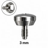 External Hex Wide Healing Cap 3 mm