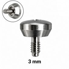 External Hex Wide Healing Cap 3 mm