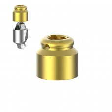 Flat Attachment Abutment for Multi Unit