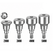 Healing Cap 2-5 mm Titanium Straumann BLX Compatible