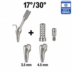Angled Multi-Unit 17°/30° Fits MegaGen BlueDiamond RC