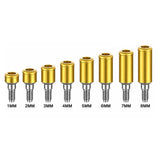 Flat Locator Abutment — H 8 mm