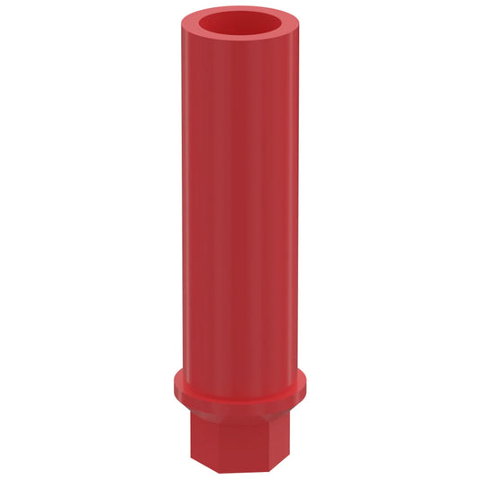 Plastic Abutment for Casting — Non-engaging · L 8 mm