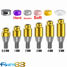 Overdenture Abutment OT Equator Osstem Regular Set