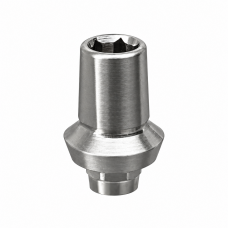 Straight Abutment with Octagon Connection Shoulder 1 mm Tissue Level