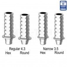 Temporary Titanium Abutment for Nobel Active RP/NP
