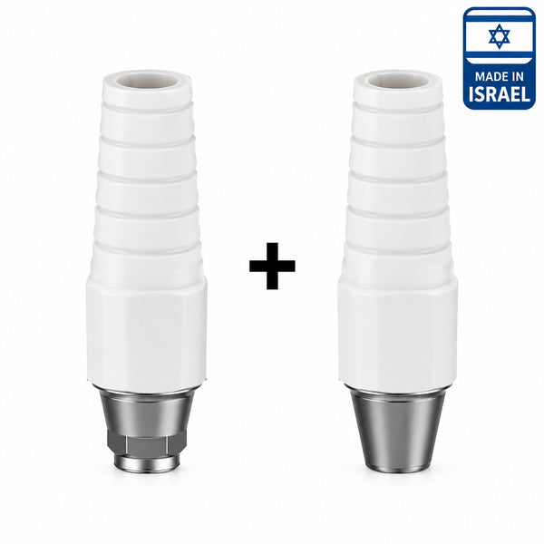 UCLA Dental Implant Abutments Chrome Cobalt Base Dentium / Implantium